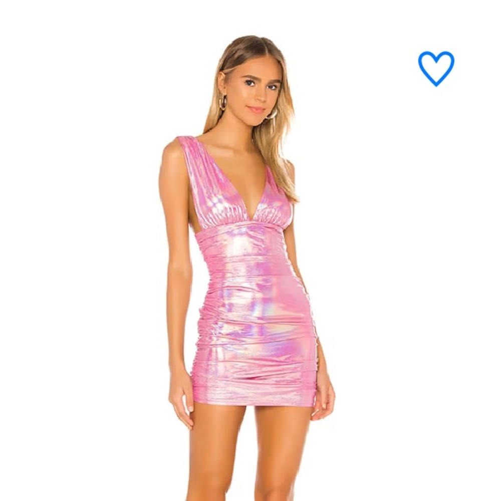 SUPERDOWN kerrie deep v dress (M) unworn with tag